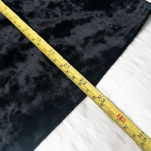 Black Velvet Puff Long Sleeves Top Marc New York Size L - Picture 10 of 10